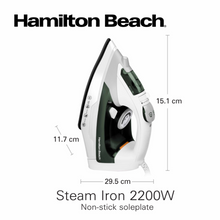 Load image into Gallery viewer, Hamilton Beach Steam Iron Non Stick - 2200W
