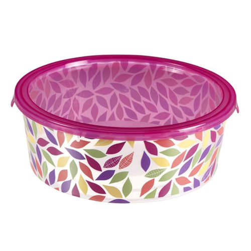Curver Deco Chef Round Food Containers - Hot Pink