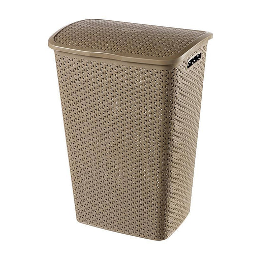 Curver My Style Laundry Hamper - 55 Liters, Off White or Mocha