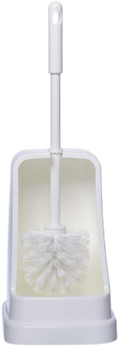 Coronet Toilet Brush with High Stand - 45cm - Square, White