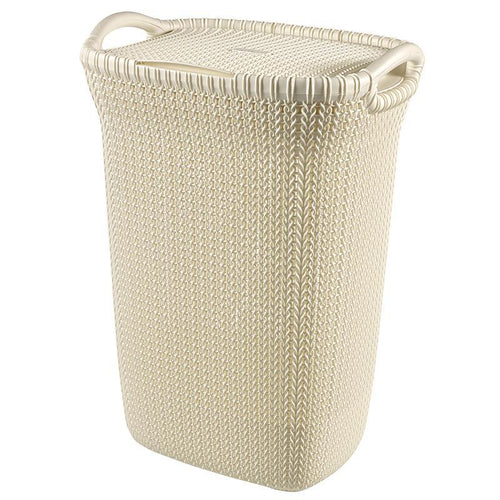 Curver Knit Laundry Hamper, 57 liters - Available in 4 Colors