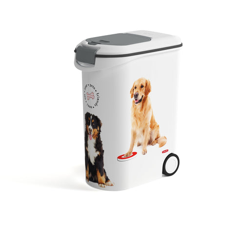 Curver Pet Dry Food Container with Dog Images - 20 Kg