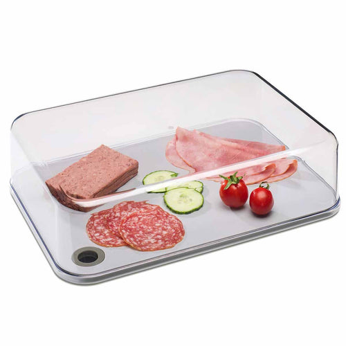 Rosti Mepal Large Cheese & Cold Cut Serving Dome - Cutting Board Included