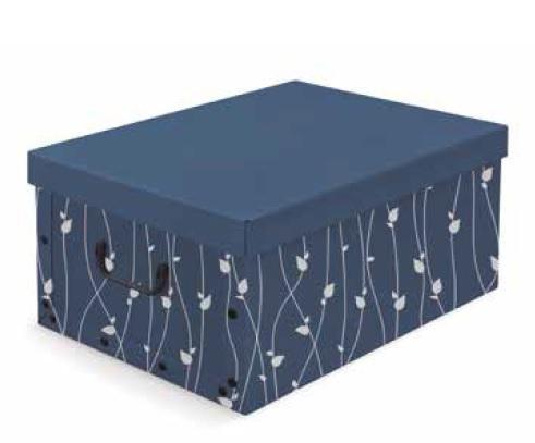 Cosatto Maxi Cardboard Box with Leaves Print - 50 x 40 x 25cm, Available in 3 Colors