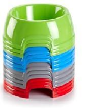 Plastic Forte Medium Pet Bowl - Available in Several Colors