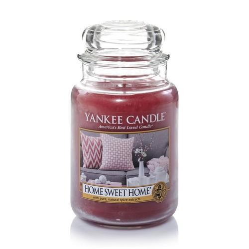 Yankee Candle Glass Jar Candle - Home Sweet Home