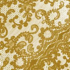 Ambiente Napkin Gold Lace - Large