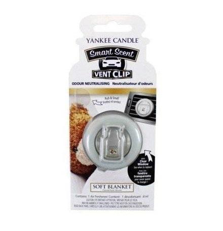 Yankee Candle Smart Scent Vent Clip - Soft Blanket