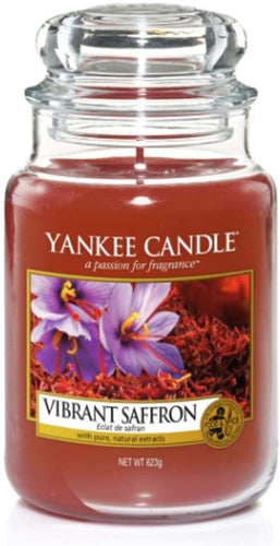 Yankee Candle Glass Jar Candle - Vibrant Saffron