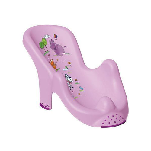 Keeeper Hippo Anatomic Baby Bath Chair - Lilac (Leon)