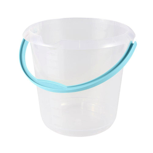 Keeeper Mika Bucket with Drain - Transparent, 10  Liters or 5 Liters