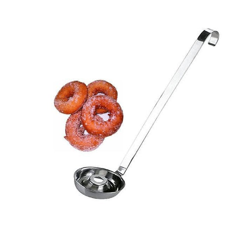 Ibili Fritter Ladle for Frying Donuts, Stainless Steel - 7.5 x 20cm