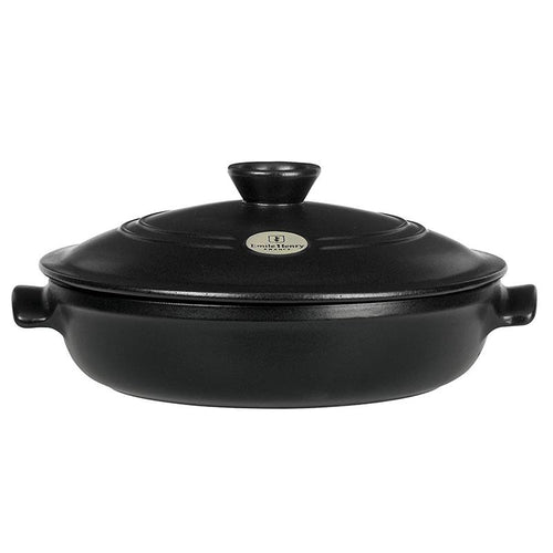 Emile Henry Flame Round Saut√© Pan, 29cm - 3.2 liters