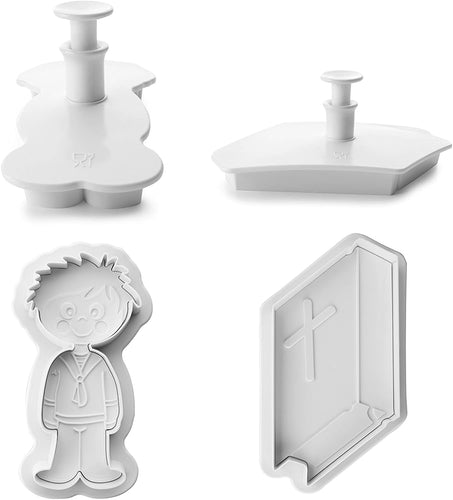 Ibili Set of First Communion Cookie Cutters for Boys
