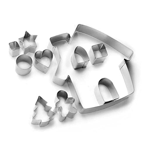 Ibili Gingerbread House Set of Cookie Cutters