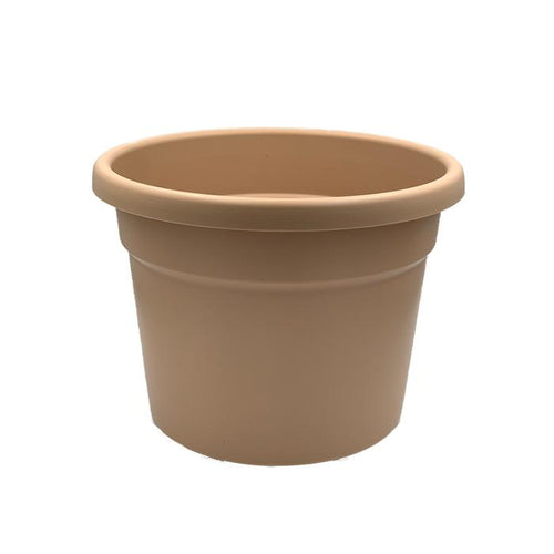 Viomes Cylindro Flower Planters - 20cm, Off White or Sand Beige