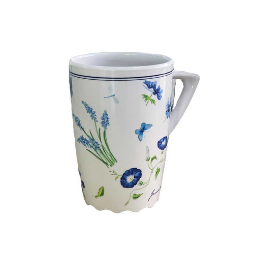 Rosti Mepal Set of 3 Coffee / Tea Mugs - Flower & Butterfly Design