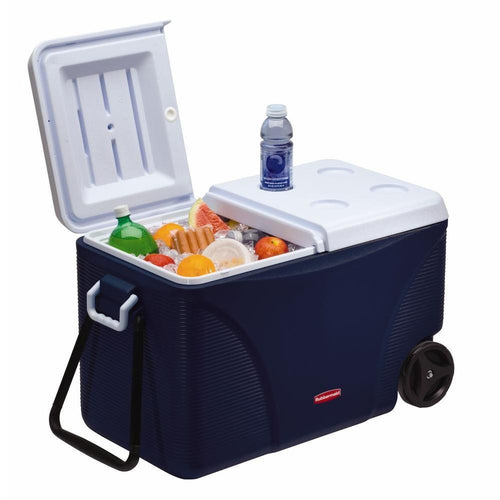Rubbermaid Victory Cooler with Wheels - 70.9L