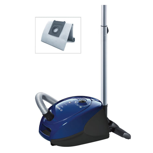 Bosch Bagged Vacuum Cleaner with 4L Dustbag - 1800W, Blue