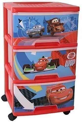 Curver Disney Cars Drawers with Wheels