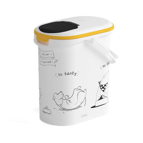 Curver Pet Dry Food Container with Dog Graphics - 4 Kg