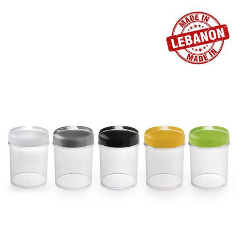 Gab Plastic Round Canister - 0.6L