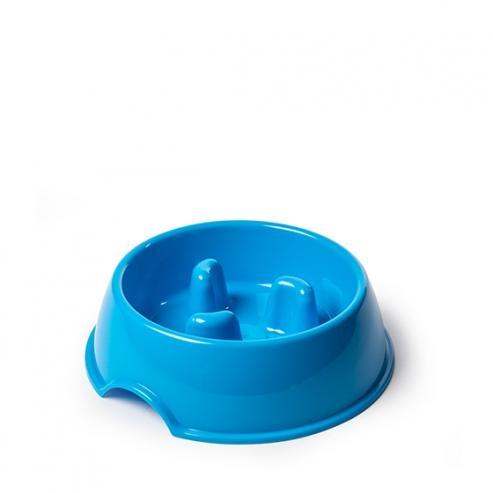 Plastic Forte Anti-Gulp Pet Bowl - Available in Several Colors