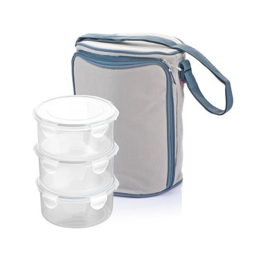 Tescoma Lunch Bag with 3 Food Containers - 0.8L