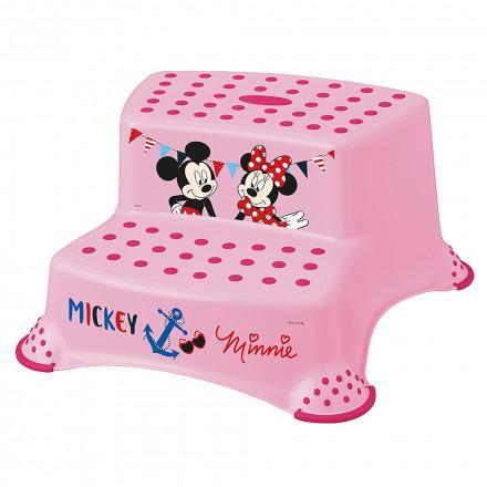 Keeeper Disney Minnie Mouse Double Step Stool - Pink (Igor)