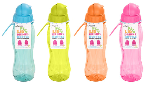 Wham Flip Top Bottles - Available in Several Colors, 600ml