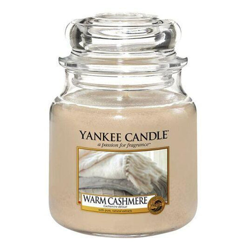 Yankee Candle Glass Jar Candle - Warm Cashmere